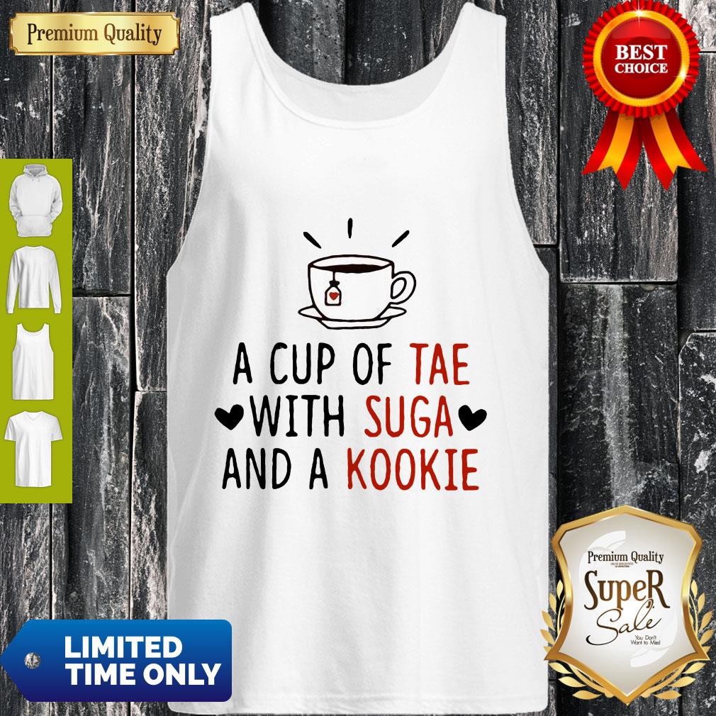 Cute A Cup Of Tae With Suga And A Kookie Shirt