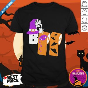 Halloween Boo Toilet Paper 2020 Quarantined Shirt