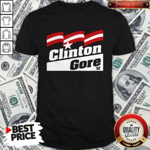 Official Clinton Gore 92 Retro Shirt
