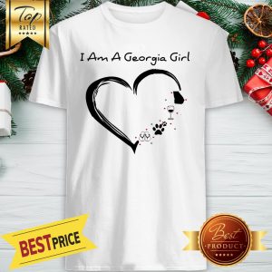 Official Am A Georgia Girl Heart Shirt
