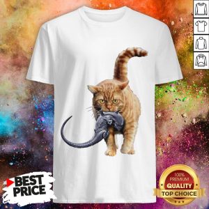 Meow Cats Eat Aliens Xenomorph Shirt