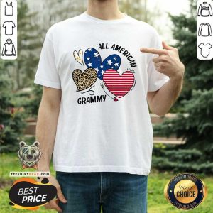 Pretty Heart All American Grammy Shirt