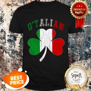 O_Talian Italy Flag Italian Funny St Patricks Day Shirt