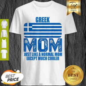 Vintage Greek Mom Greece Flag Design For Mother’s Day Shirt