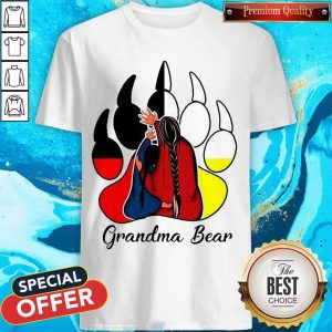 Top Native Grandma Bear Shirt