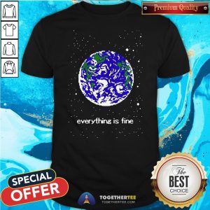 Good Everything Is Fine 8-bit Shirt