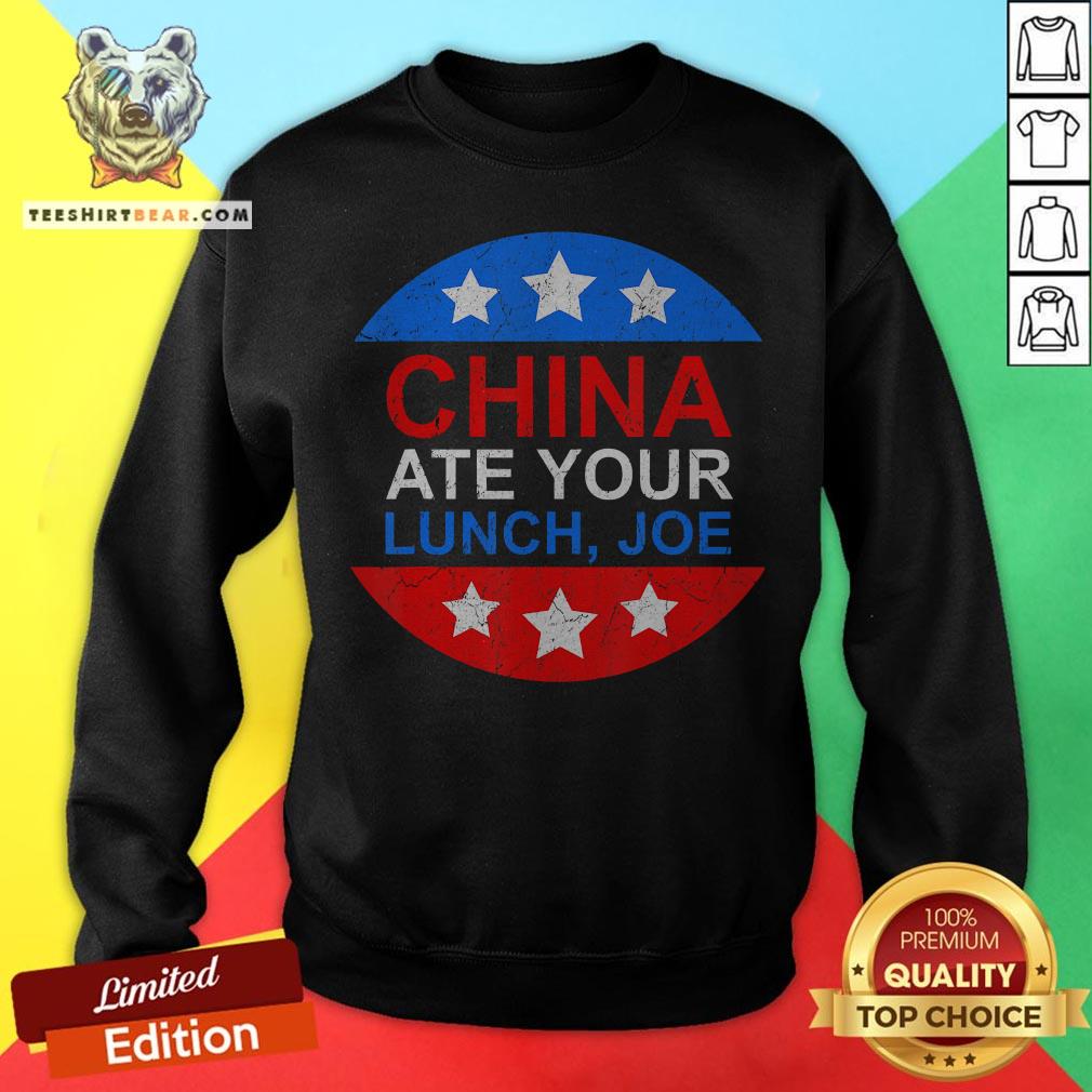 China Ate Your Lunch Joe Funny 2020 Presidential Debate Gift T-Shirt