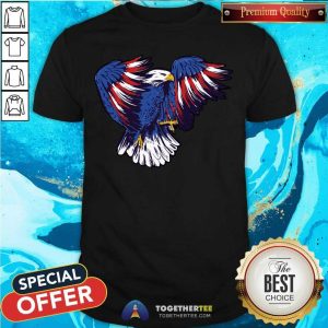 Eagle American Flag 4th Of July Shirt