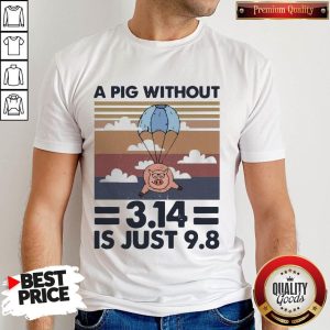 Pretty A Pig Without 314 Is Just 98 Vintage Shirt