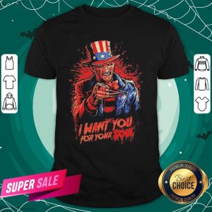 Halloween Freddy Krueger I Want You For Your Soul Shirt