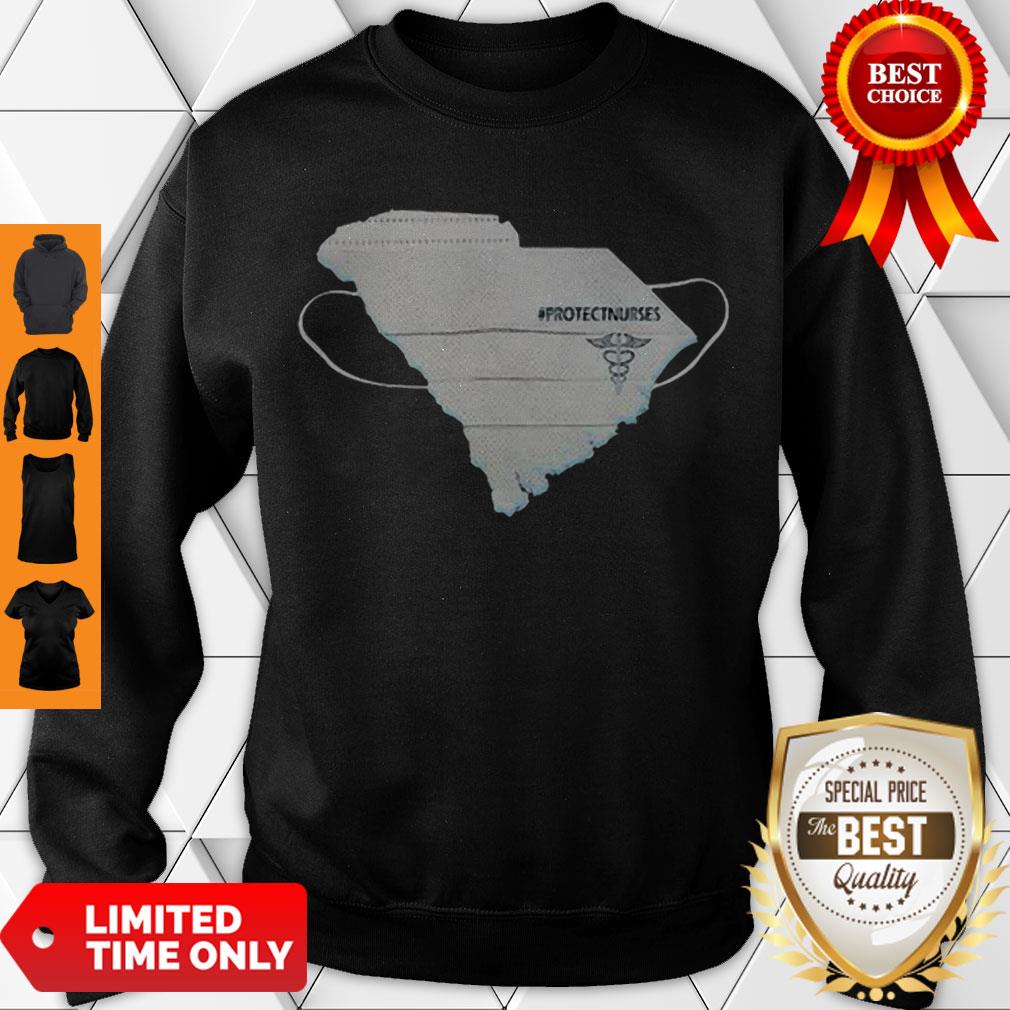 Awesome South Carolina Protect Nurses Face Mask Coronavirus Shirt