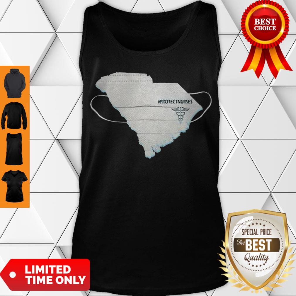 Awesome South Carolina Protect Nurses Face Mask Coronavirus Shirt
