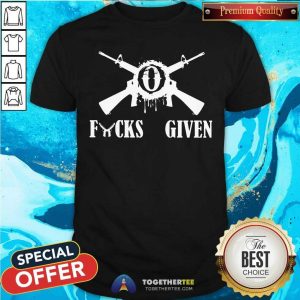 Premium Fucks Given Logo Shirt