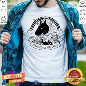 Unicorn Rainbow Hardcore Unicorn Shirt