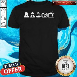 Funny Anti Trump Gift Person Woman Man Camera Tv Cognitive Test Vote Him Out Joe Biden For President Stable Genius Shirt Election Gift
