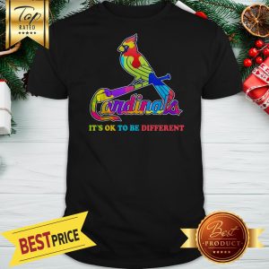 Official Cardinals Autism It's Ok To Be Different Shirt