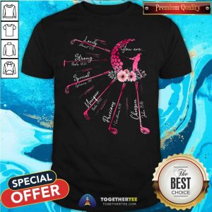 God Says You Are Lovely Moon Golf Shirt