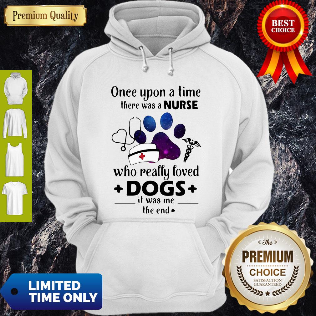 Once Upon A Time There Was Nurse Who Really Loved Dogs Shirt