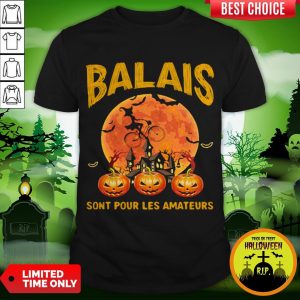 Bailas Sont Pure Les Amateurs Man Pumpkin Halloween Shirt