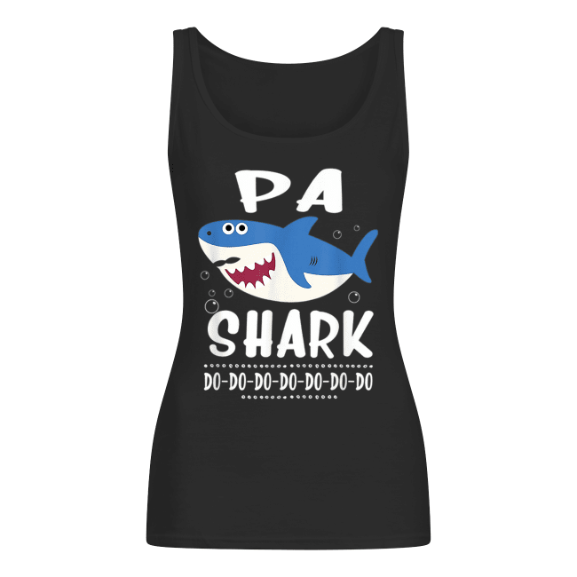 Pa-Shark-Doo-Doo-Doo-Fathers-Day-For-Husband-shirt-women-s-tank-top-t-shirt.png