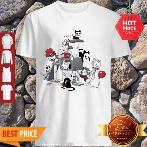 Official Horror Movie Killers Playing As Kitty Cats Shirt