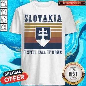 Official Slovakia I Still Call It Home Vintage Shirt