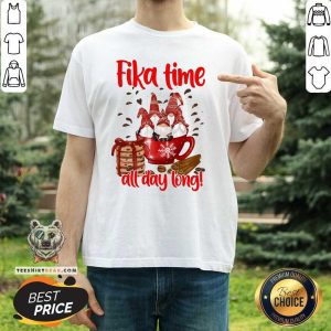 Lovely Gnomes Fika Time All Day Long Shirt