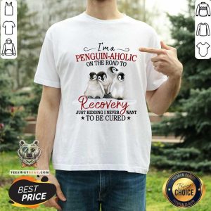I Am A Penguin Aholic Recovery To Be Cured Shirt