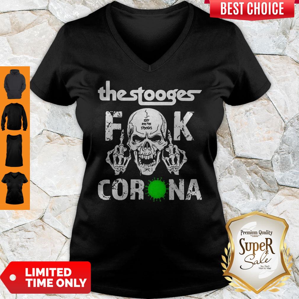 Official The Stooges Skull Fuck Coronavirus Shirt