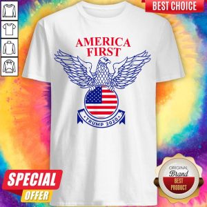 Premium Trump Nazi Eagle America First 2020 Shirt