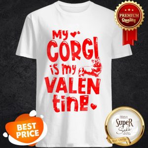 Official My Corgi Is My Happy Valentine’s Day Shirt