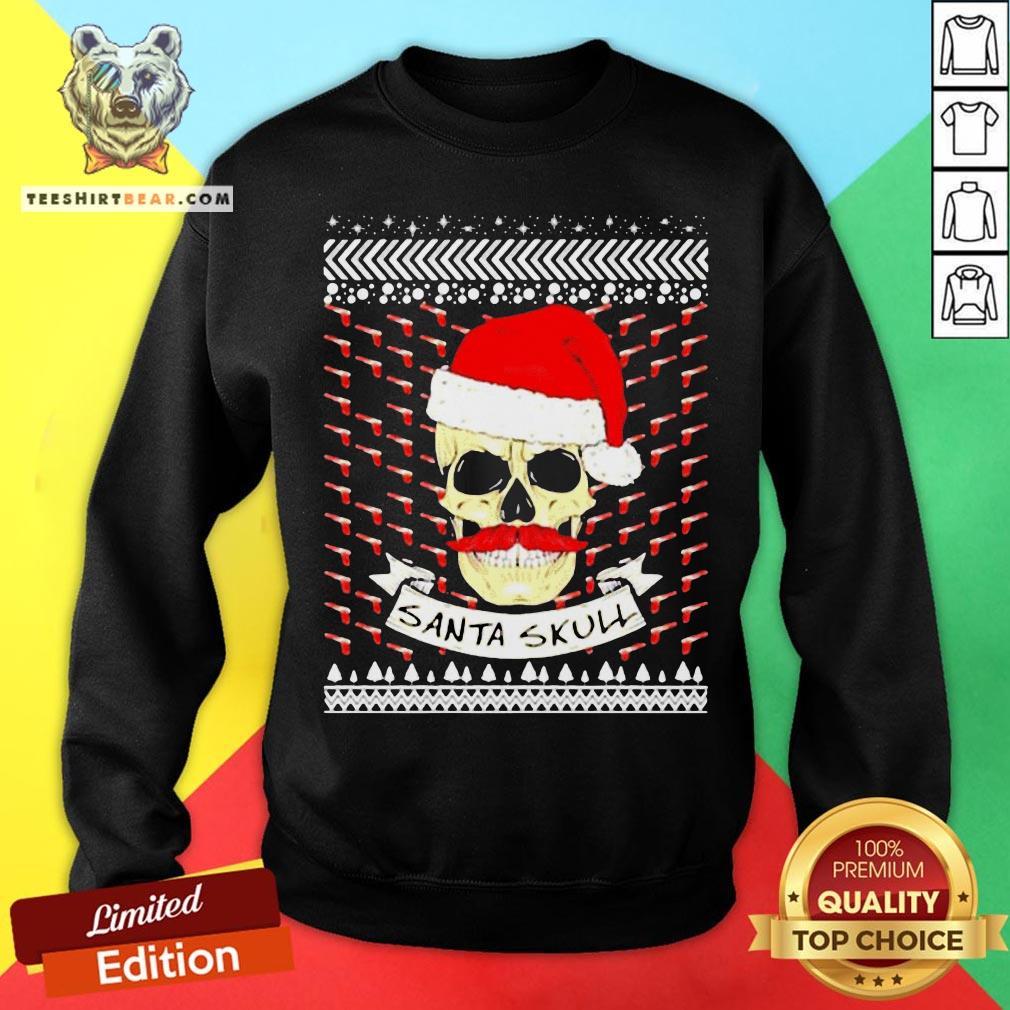 Official Santa Skull Ugly Christmas Shirt