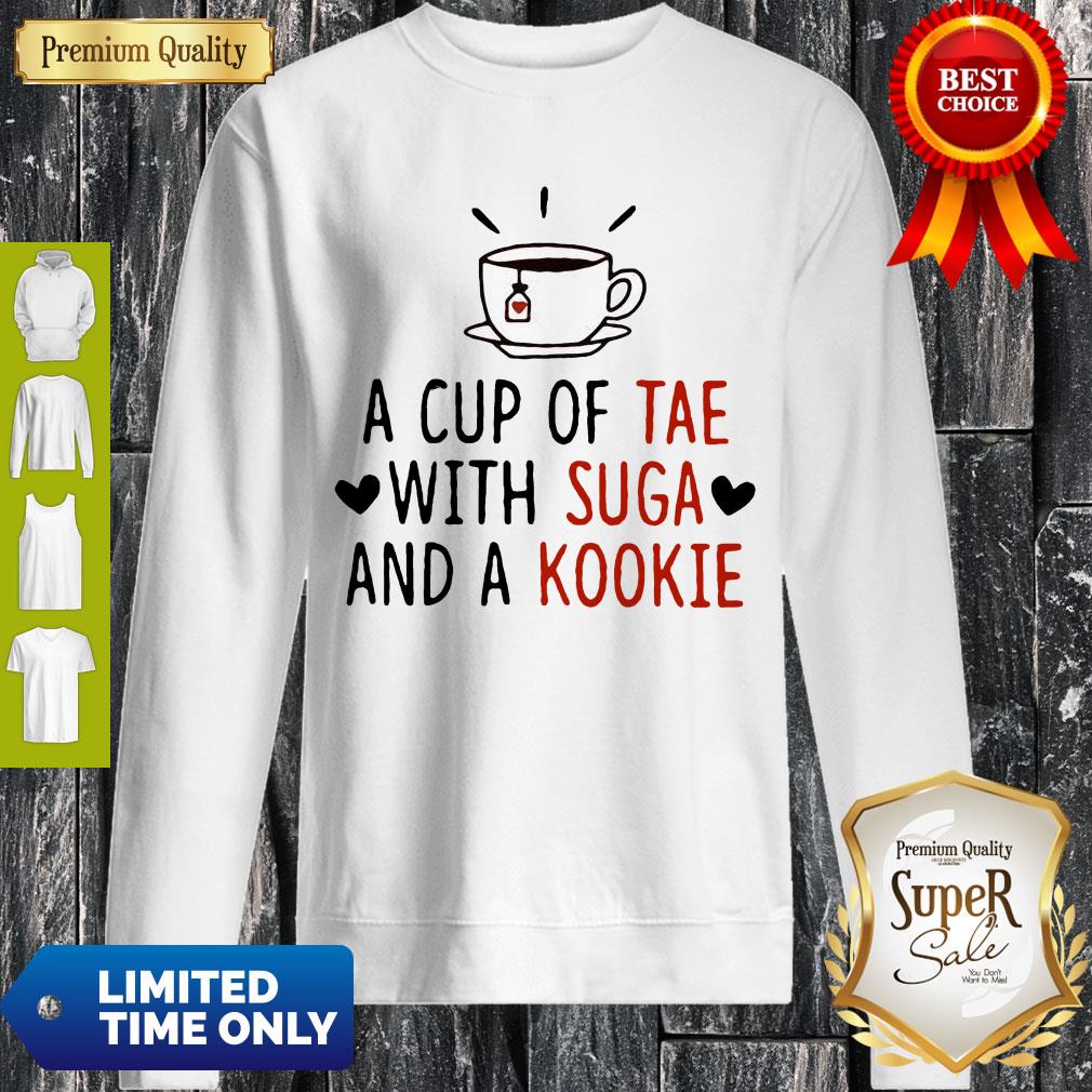 Cute A Cup Of Tae With Suga And A Kookie Shirt