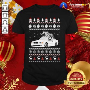 Official BMW E38 Ugly Christmas Shirt