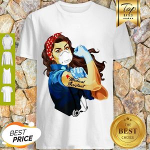 Nice Strong Woman Mask Medical Assistant Coronavirus Shirt