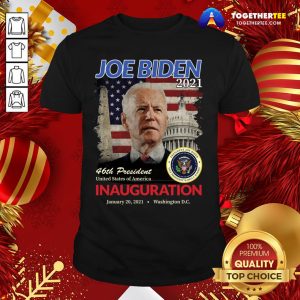Nice 2021 Inauguration Day Joe Biden Commemorative Souvenir Shirt