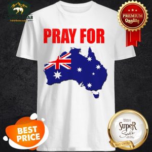 Official Pray For Australia Shirt