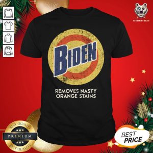 Nice Biden Vintage Removes Stubborn Orange Stains Tide Detergent Shirt