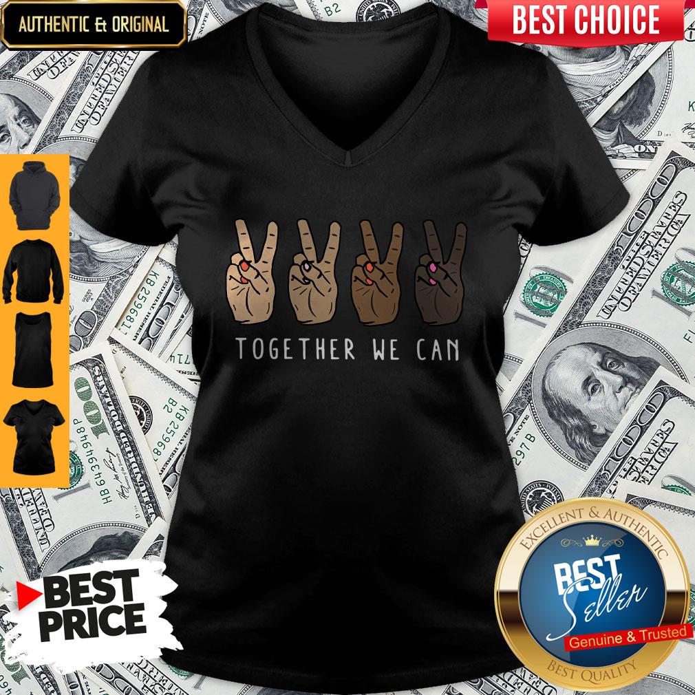 All Lives Matter Hands Hi Together We Can Shirt