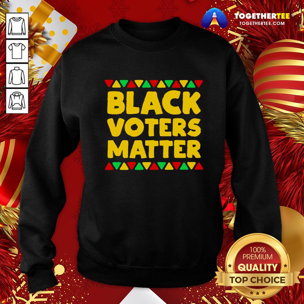Awesome Black Voters Matter Shirt