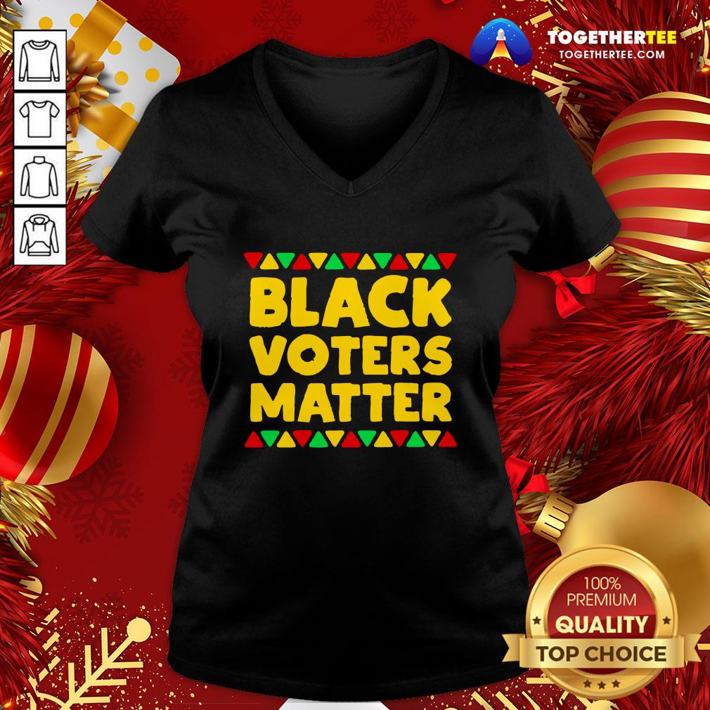 Awesome Black Voters Matter Shirt