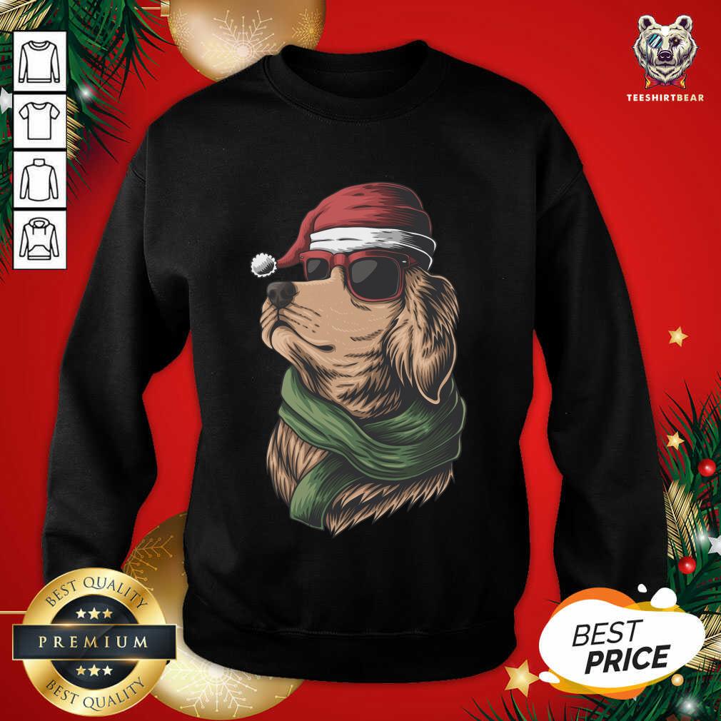 Awesome Christmas Golden Retriever T-Shirt