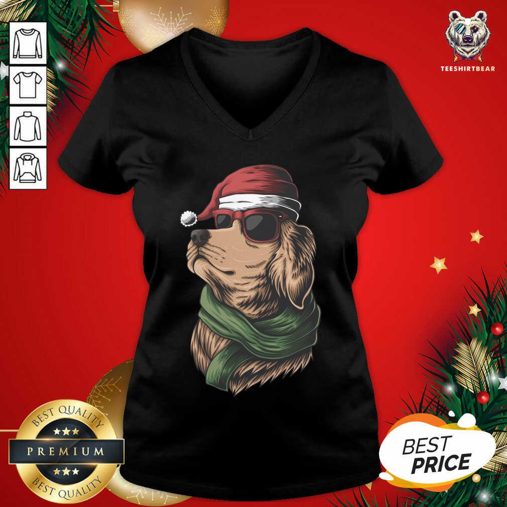 Awesome Christmas Golden Retriever T-Shirt