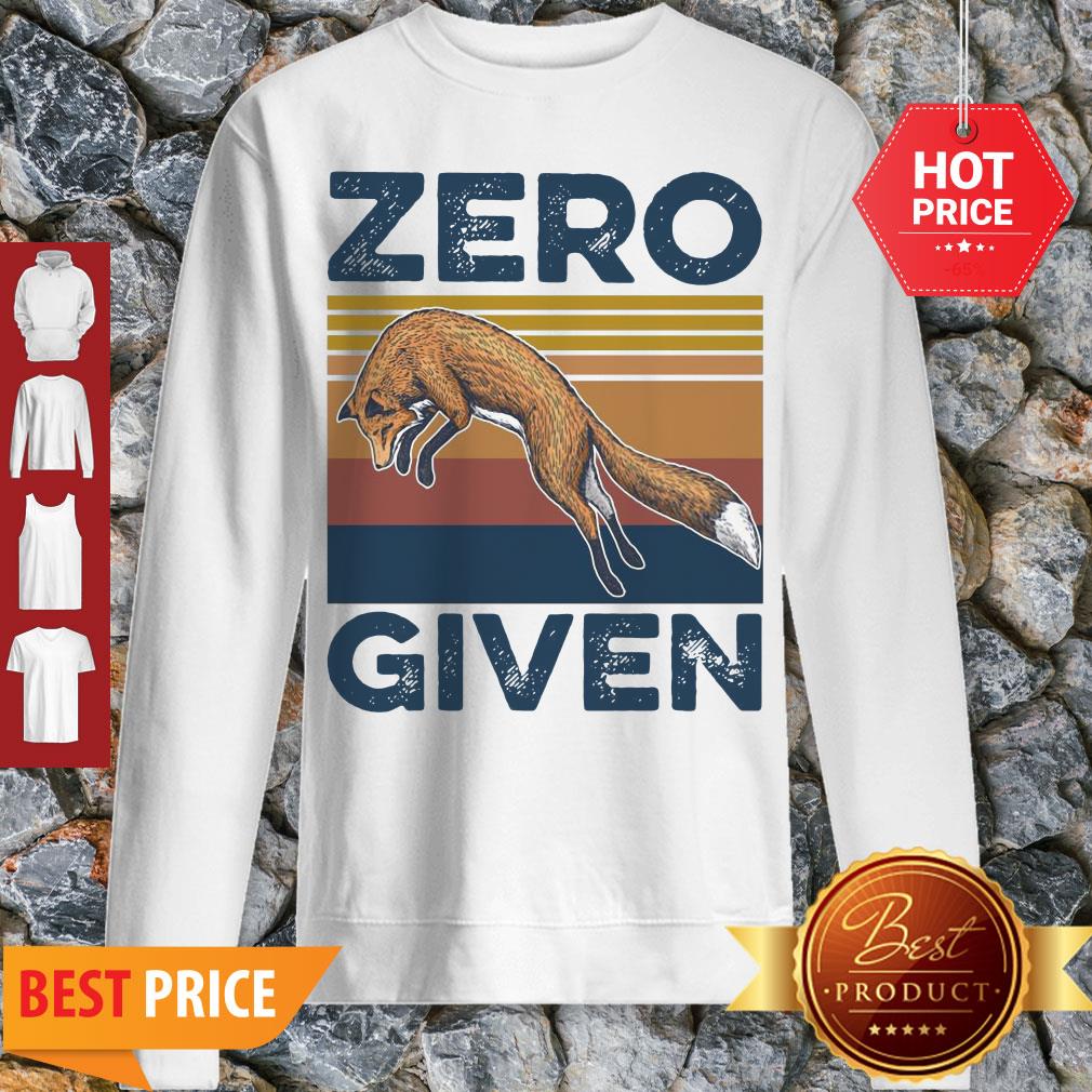 Awesome Fox Zero Given Vintage Shirt