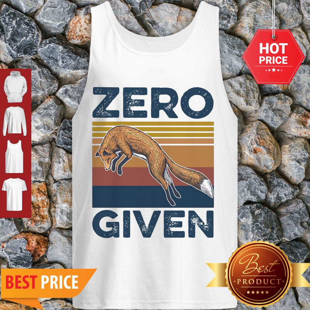 Awesome Fox Zero Given Vintage Shirt