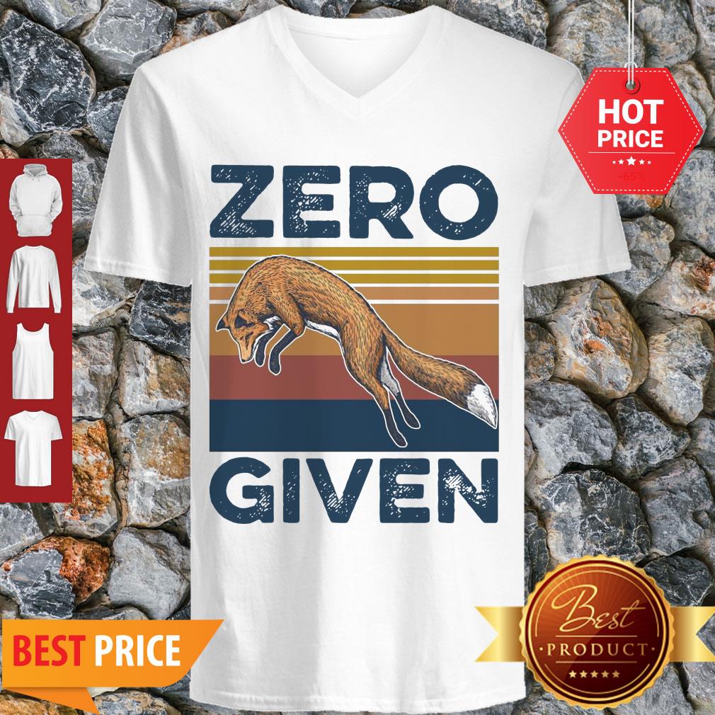 Awesome Fox Zero Given Vintage Shirt