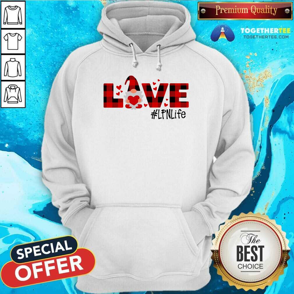 Awesome Gnome Love Valentine LPN Life Shirt