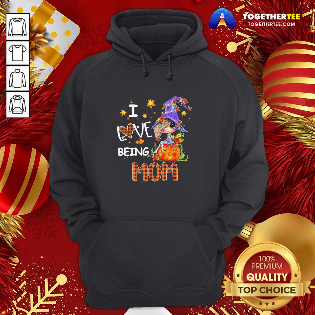 Awesome I Love Being Mom Fall Shirt