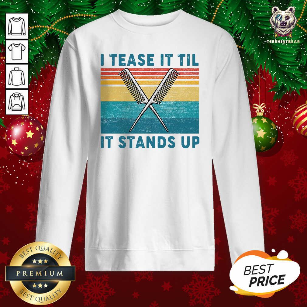 Awesome I Tease It Til It Stands Up Shirt