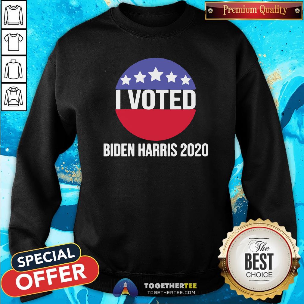 Awesome I Voted Biden Harris 2020 Shirt